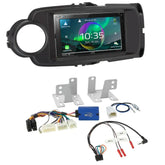 JVC KW-M875DBW - 6.8” Wireless CarPlay Android Stereo Upgrade for Toyota Yaris XP13 2014-2020